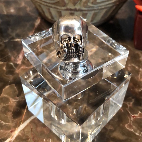 Skull Handcuff Ring